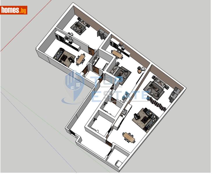 Четиристаен, 172m² - Жк. Бузлуджа, Велико Търново - Апартамент за продажба - Top Estate - 119141704