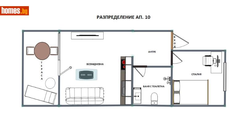 Двустаен, 60m² - Жк. Левски, София - Апартамент за продажба - ПРЕМИУМ ИМОТИ - 119155301
