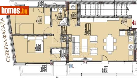 Тристаен, 137m² - Апартамент за продажба - 119162214