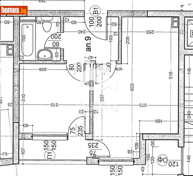 Двустаен, 53m² - Кв. Витоша, София - Апартамент за продажба - Билдинг Бокс - 119172034