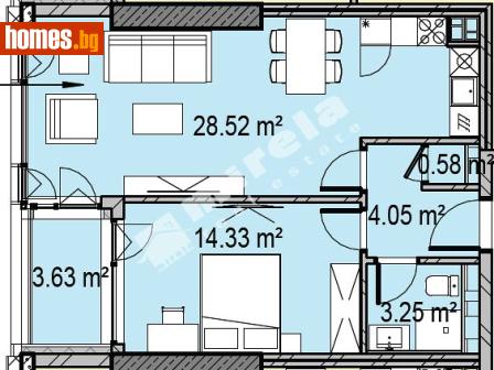 Тристаен, 137m² - Апартамент за продажба - 119186538