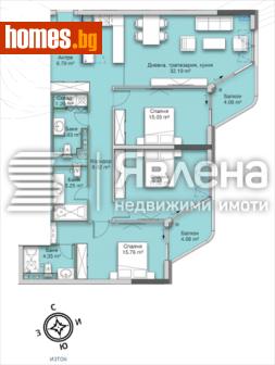 Четиристаен, 174m² - Апартамент за продажба - 119186935