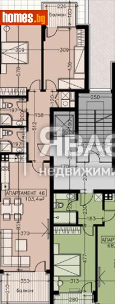 Тристаен, 122m² - Кв. Манастирски Ливади, София - Апартамент за продажба - ЯВЛЕНА - 119186975