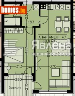 Двустаен, 82m² - Апартамент за продажба - 119186976