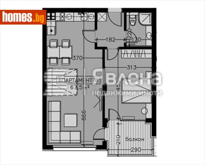 Двустаен, 81m² - Апартамент за продажба - 119186979