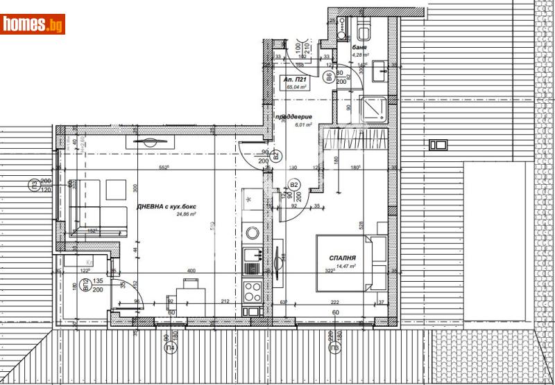 Двустаен, 74m² - Жк. Надежда 4, София - Апартамент за продажба - МИРЕЛА - 119195941