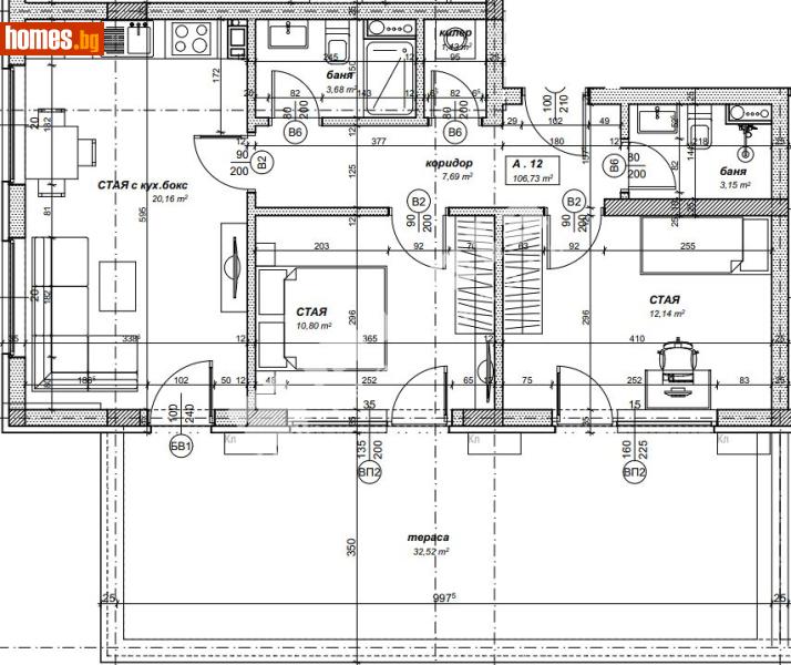 Тристаен, 121m² - Жк. Надежда 4, София - Апартамент за продажба - МИРЕЛА - 119195953
