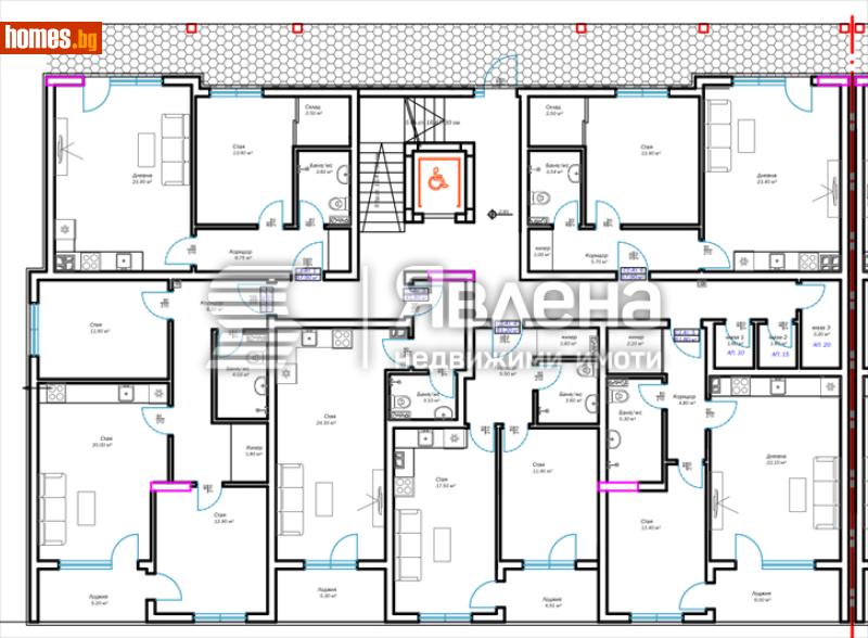 Двустаен, 71m² - Варна, Варна - Апартамент за продажба - ЯВЛЕНА - 119232996