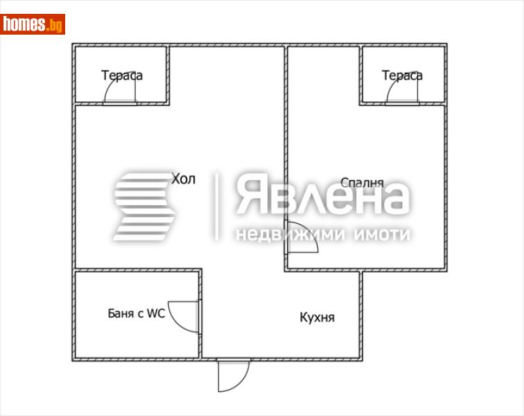 Двустаен, 82m² -  Студентски Град, София - Апартамент за продажба - ЯВЛЕНА - 119233003