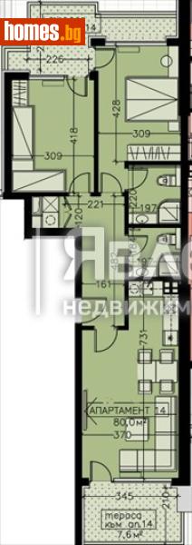 Тристаен, 115m² - Кв. Манастирски Ливади, София - Апартамент за продажба - ЯВЛЕНА - 119233382