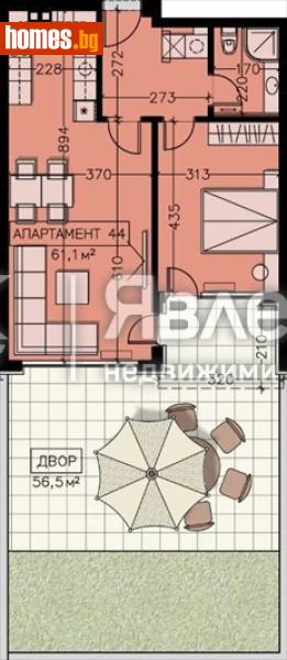 Двустаен, 128m² - Кв. Манастирски Ливади, София - Апартамент за продажба - ЯВЛЕНА - 119233387