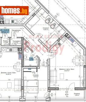 Тристаен, 118m² - Апартамент за продажба - 119236227