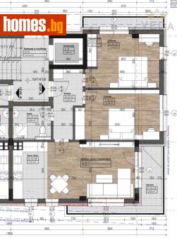 Тристаен, 113m² - Апартамент за продажба - 119240418