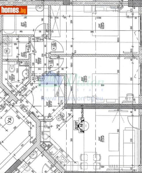Тристаен, 104m² - Жк. Полигона, София - Апартамент за продажба - Myvision Real Estate - 119241829