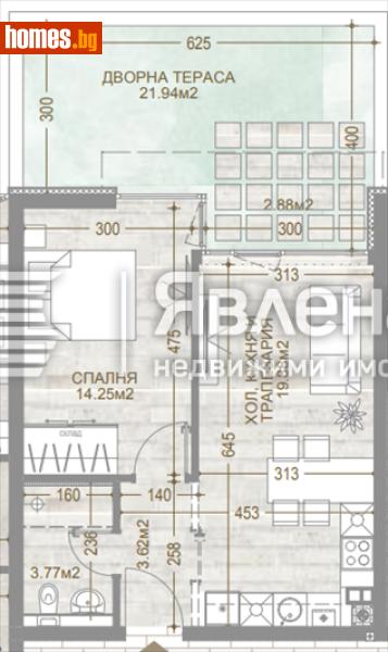 Двустаен, 81m² - Кв. Манастирски Ливади, София - Апартамент за продажба - ЯВЛЕНА - 119252615