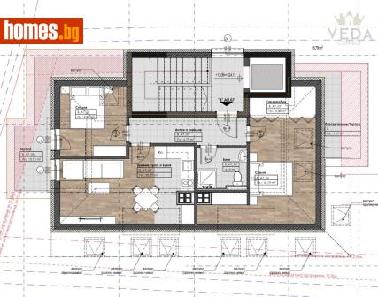 Тристаен, 127m² - Апартамент за продажба - 119256161