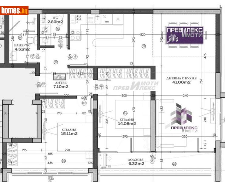 Тристаен, 129m² - Кв. Каменица , Пловдив - Апартамент за продажба - Превилекс имоти ЕООД - 119271109