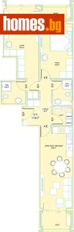 Тристаен, 123m² - Апартамент за продажба - 119288216