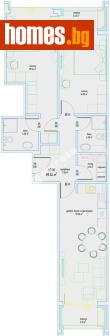 Тристаен, 123m² - Апартамент за продажба - 119288256