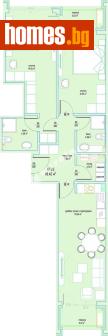 Тристаен, 121m² - Апартамент за продажба - 119288306