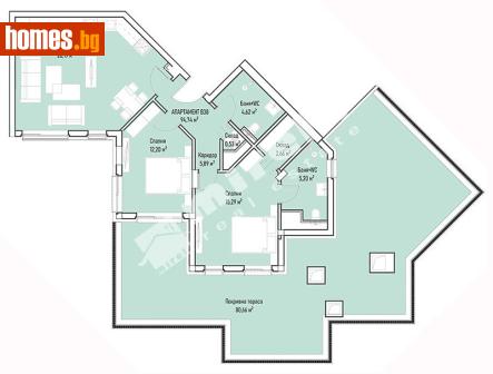Тристаен, 120m² - Апартамент за продажба - 119288318