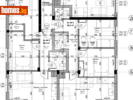 Тристаен, 79m² - Апартамент за продажба - 119288331