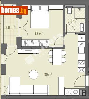 Двустаен, 73m² - Апартамент за продажба - 119302519