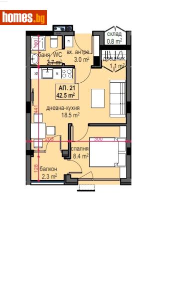 Двустаен, 55m² - Гр.Приморско, Бургас - Апартамент за продажба - ЕМ ДЖИ ЕСТЕЙТ - 119302938