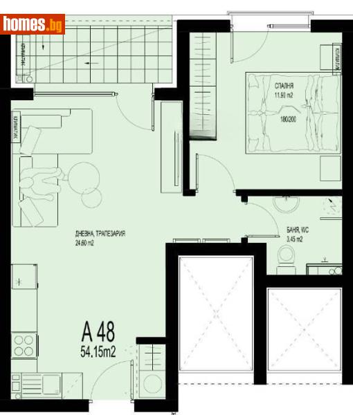 Двустаен, 65m² - Жк. Христо Смирненски, Пловдив - Апартамент за продажба - ТОП ИМОТИ БГ - 119312981
