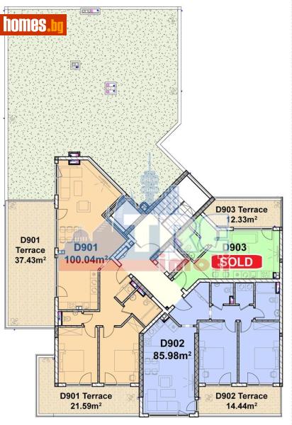 Тристаен, 188m² - Жк. Полигона, София - Апартамент за продажба - ТЕНДЕНЗ РИАЛ ЕСТЕЙТ - 119333632