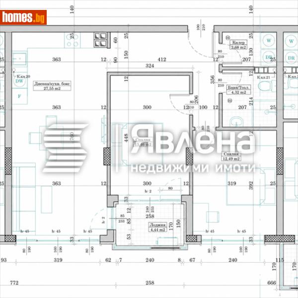 Тристаен, 98m² - Жк. Победа, Варна - Апартамент за продажба - ЯВЛЕНА - 119349702