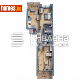 Тристаен, 116m² - Апартамент за продажба - 119365877
