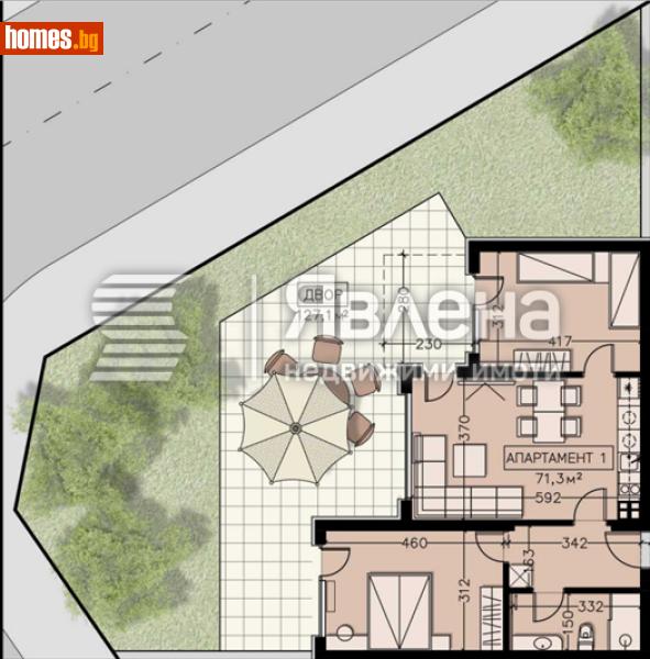 Двустаен, 210m² - Кв. Манастирски Ливади, София - Апартамент за продажба - ЯВЛЕНА - 119365878