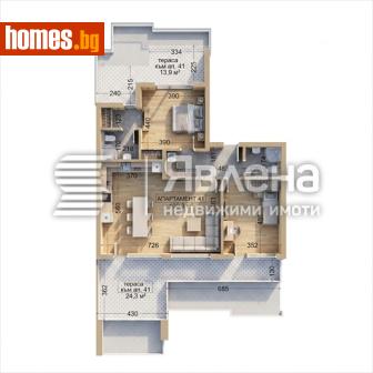 Тристаен, 163m² - Апартамент за продажба - 119365883