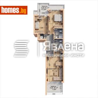 Тристаен, 116m² - Апартамент за продажба - 119365884