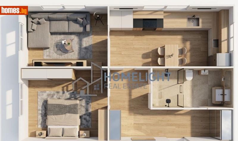 Двустаен, 50m² - Жк. Младост 4, София - Апартамент за продажба - ХОУМ ЛАЙТ  - 119381401