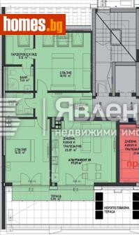 Тристаен, 121m² - Апартамент за продажба - 119383509