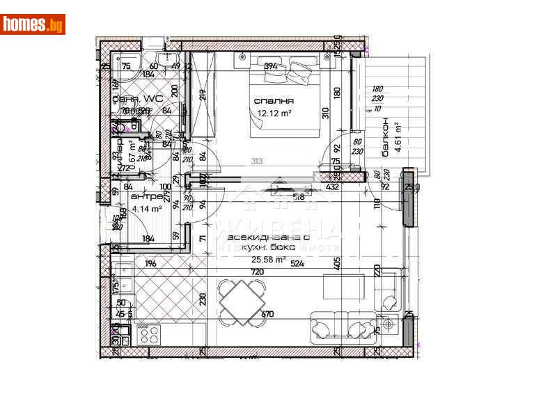 Двустаен, 75m² - Жк. Младост, Варна - Апартамент за продажба - ЖИВЕНА Недвижими Имоти - 119391939