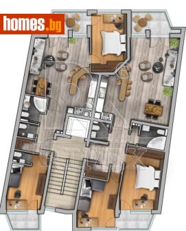 Тристаен, 117m² - Апартамент за продажба - 119393423