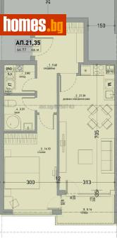 Двустаен, 79m² - Апартамент за продажба - 119402986