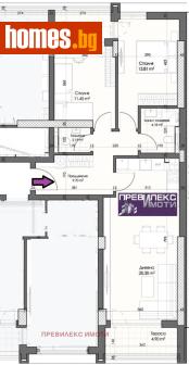 Тристаен, 113m² - Апартамент за продажба - 119424138