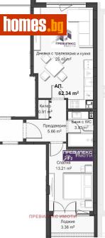 Двустаен, 78m² - Апартамент за продажба - 119462540
