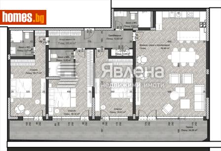 Четиристаен, 243m² - Апартамент за продажба - 119478827