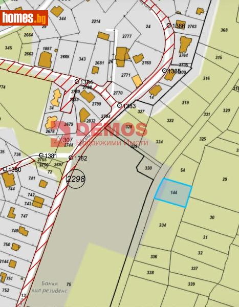 Парцел, 1700m² - Гр.Банкя, Банкя - Парцел за продажба - ДЕМОС - 119479277
