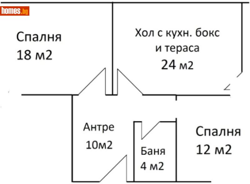 Двустаен, 70m² - Жк. Люлин 10, София - Апартамент за продажба - Азмар имоти - 119515372