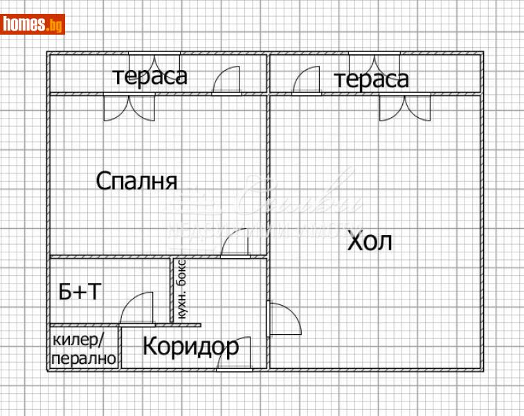 Едностаен, 40m² -  Боян Българанов 2, Шумен - Апартамент за продажба - НЕДВИЖИМИ ИМОТИ СИЛВИ - 119566159