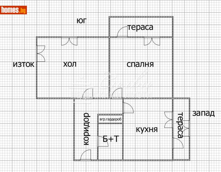 Двустаен, 59m² -  Широк център, Шумен - Апартамент за продажба - НЕДВИЖИМИ ИМОТИ СИЛВИ - 119566172