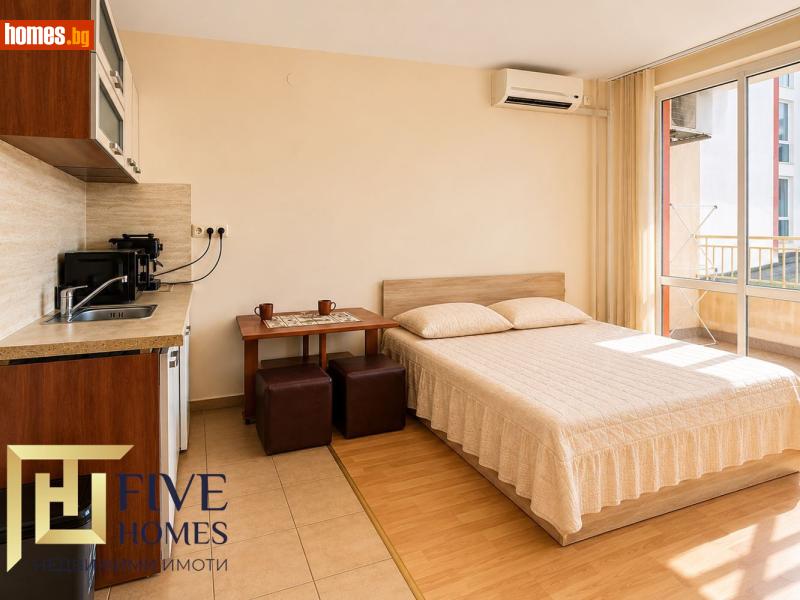 Едностаен, 40m² - К.к.Слънчев Бряг, Бургас - Апартамент за продажба - Five Homes - 119598175