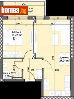 Двустаен, 67m² - Апартамент за продажба - 119600674