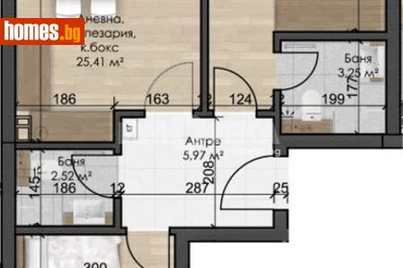 Тристаен, 101m² - Апартамент за продажба - 119620068